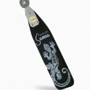 American Samoa souvenir paddle with gecko design