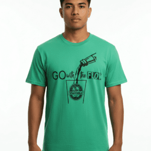 T-SHIRT - BEER GO WITH THE FLOW VAILIMA