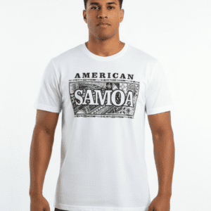T-SHIRT - AMERICAN SAMOA TAPA DESIGN