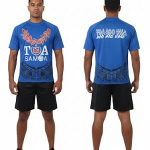 T-SHIRT - RUGBY TOA SAMOA - PE'A