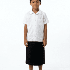 KIDS ELEI BUTTON DOWN SHIRT - WHITE